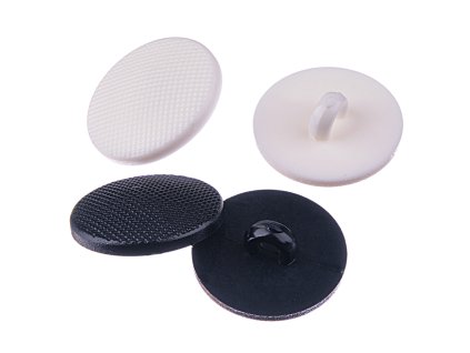 Knoflík 19mm se strukturou plastový