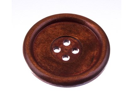 Gombík 40mm drevený