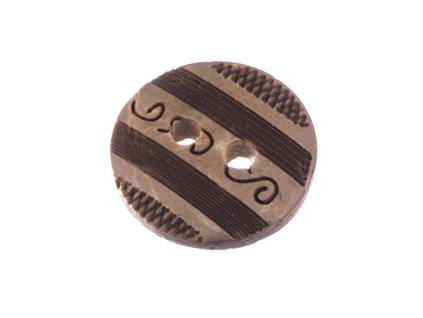 Guzik 12,5 mm kokos