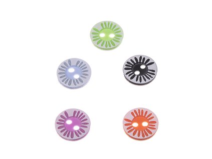 Knoflík 12,5 mm plastový