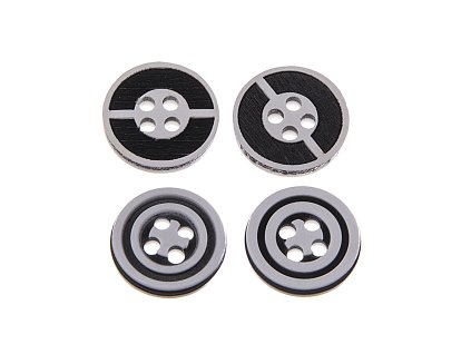 Knoflík 13 mm plastový MIX