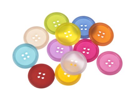 Knoflík 30 mm plastový DEBIE