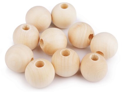 Wooden bead round  ? 20mm