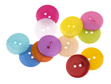 Knoflík 18 mm plastový