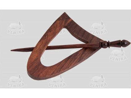 Spinka 80x60 mm rosewood