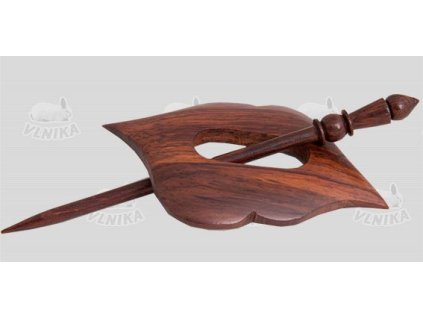 Buckle 90x60 mm rosewood