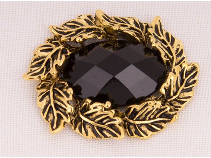 Ozdoba 25x30 mm kovová 1