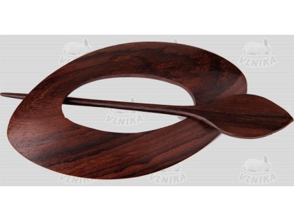 Spona 100 mm rosewood 1