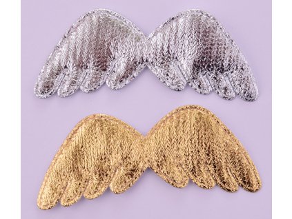 Aplikace andělská křídla 75x30 mm