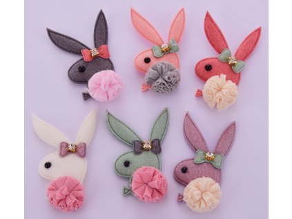 Nášivka, aplikace zajíc 45x75 mm 1