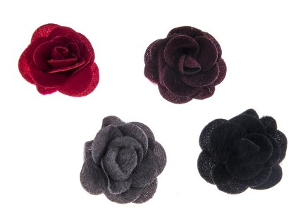 Růže imitace kožešiny ø 50mm 1