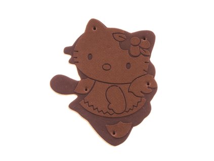 HAND MADE cat 43x35mm