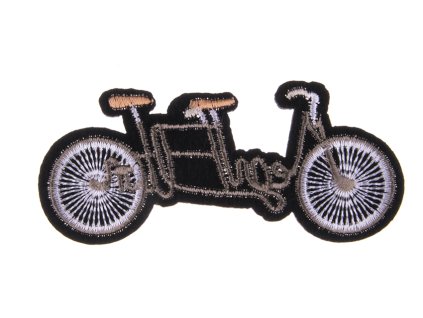 Záplata dvojbicykel 90x40mm