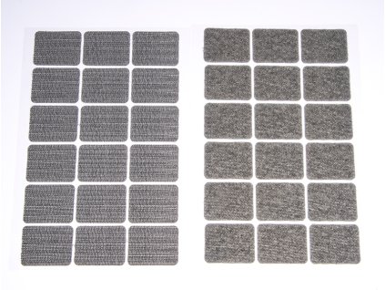 Suchý zip samolepicí obdélníčky 25x32 mm 1