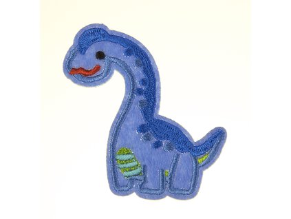 Záplata nažehlovací dinosaurus malý  30x60mm