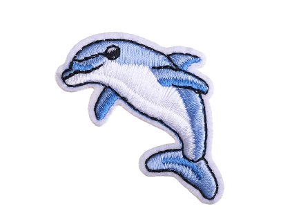 Patch dolphin 70x40mm
