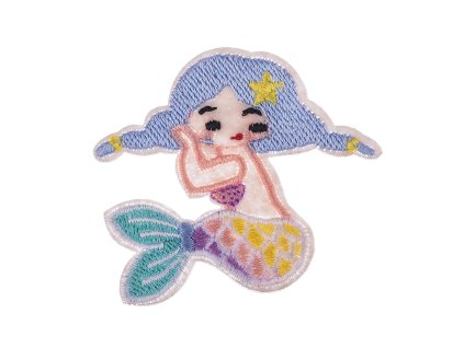Patch mermaid 50x55mm