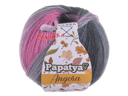 Příze Papatya Angora Batik (Varianta 556-01)