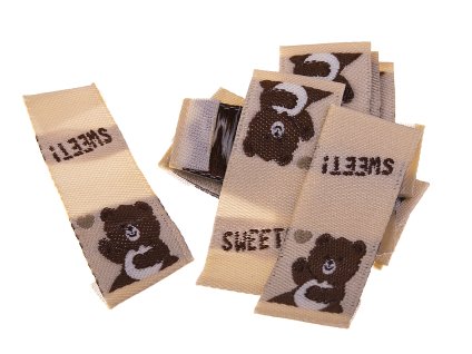 Textilní nášivka Textilní nášivka 40x15mm/10ks 1