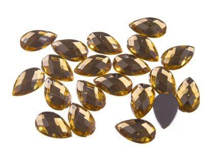 Nalepovací kámen slza 8x13mm/20ks