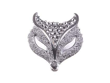 Stick-on stone fox 10mm