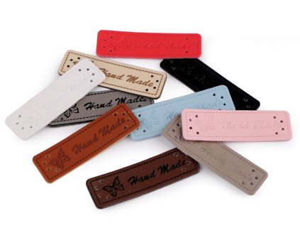 Nášivka  HAND MADE motýl 50x15mm 1