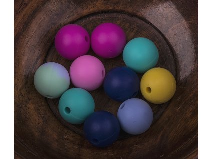 Korálek silikonový Ø12 mm/10ks