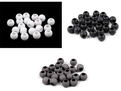 Plastové korálky 11x14mm/10ks 1