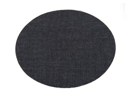 Iron-on denim black patch 13.5x11cm