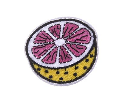 Naszywka cytrynowa  48x43mm