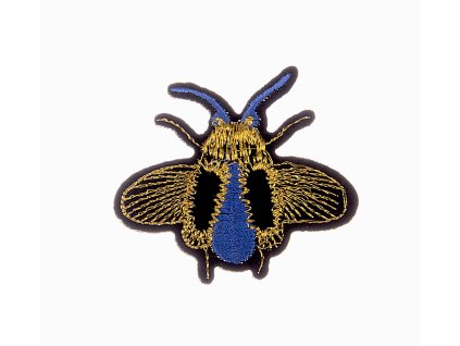 Patch golden beetle 58x50mm