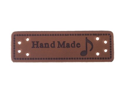 Aplikacja HAND MADE notatka 50x15mm