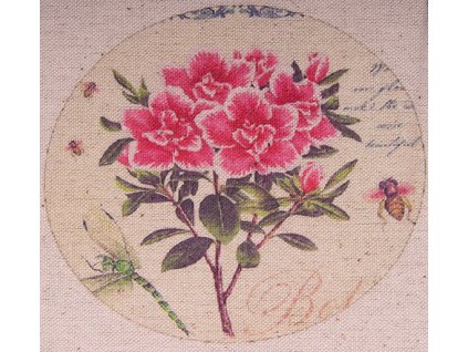 Patchwork 10x10 cm květiny 1