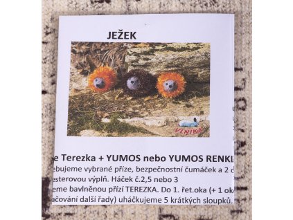 Instrukcje dotyczące szydełkowanego JEŻA