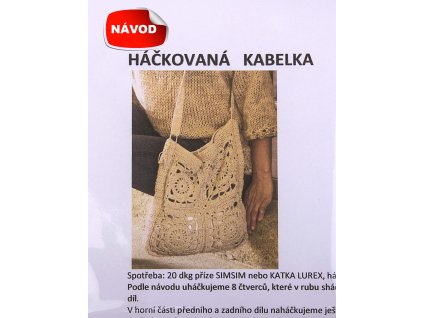 Instrukcja szydełkowanej torebki KATKA