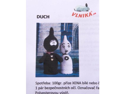 Instrukcje szydełkowane duch.