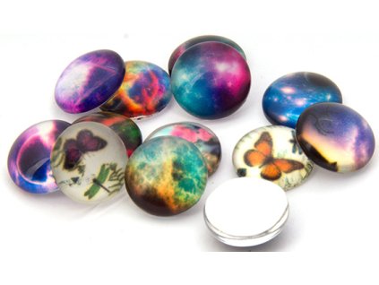 Nalepovací kamínek 12 mm Cabochon