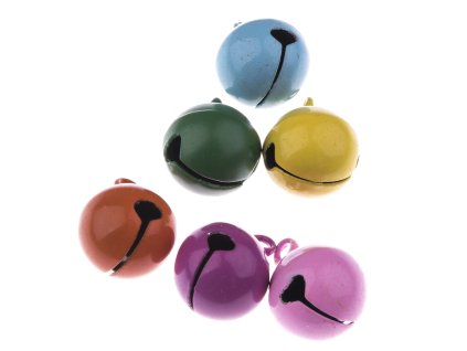 Pendant 12 mm jingle bell MIX