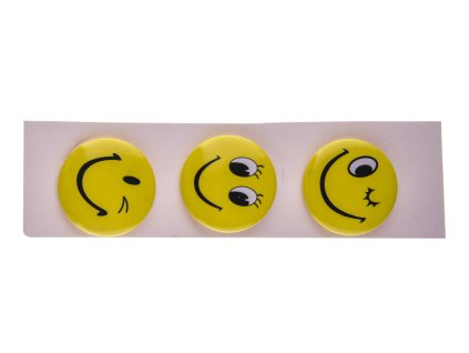 Buttons Badge - Smiley Emoticon ?3.5 cm /3pcs