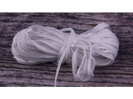 Šnúra bavlnená biela 3mm/10m