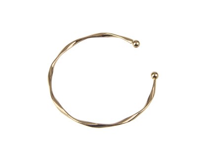 Náramok zlatý ø 6cm GOLDIE