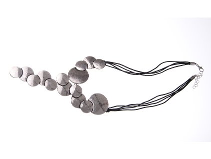 Silver necklace SYLVA 29cm