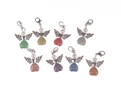 Prívesok anjel MIX 36 mm