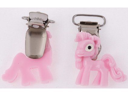 Klipsna na kšandy  35x30 mm koník 1