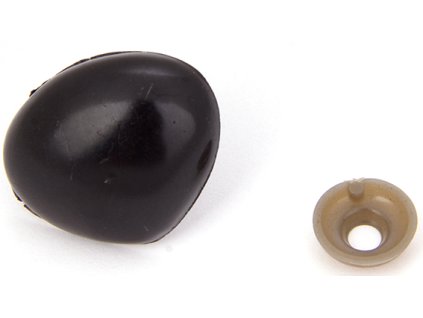 Little nose 29x24 mm black