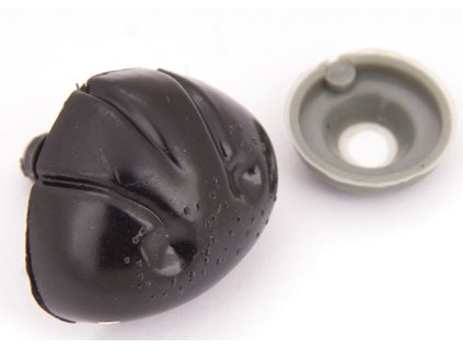 Noštek 25x19 mm čierny