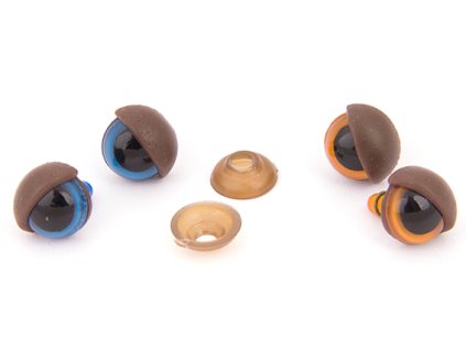 Očička s víčky 10x15 mm