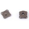 Magnetické zapínání 14x14 mm varianta šedý