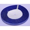 Stuha lurexová 23 m, šíře 6 mm varianta 10 tmavě modrá