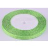 Stuha lurexová 23 m, šíře 6 mm varianta 2 zelená